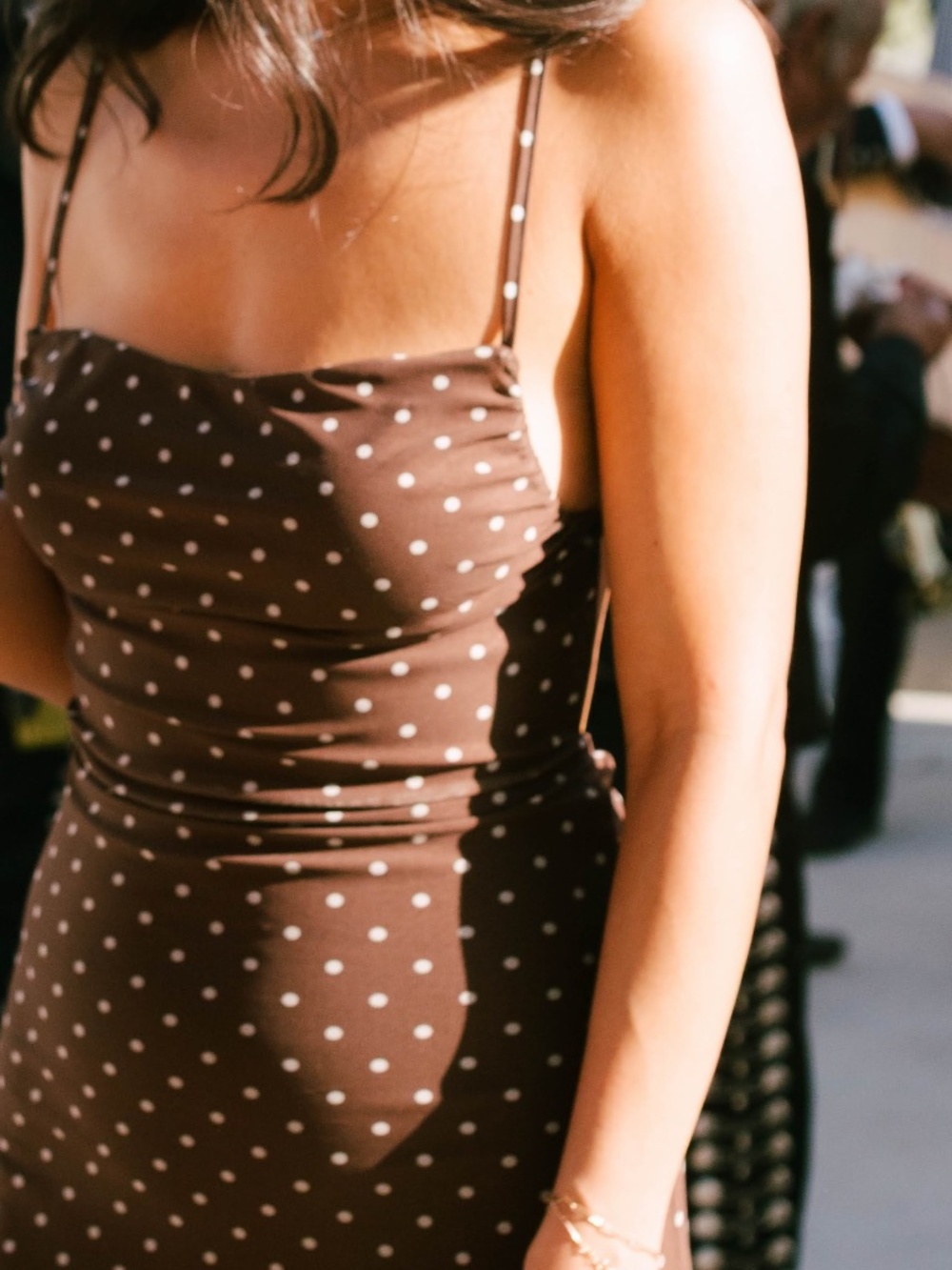 CAMILA COELHO XS POLKA DOT DRESS